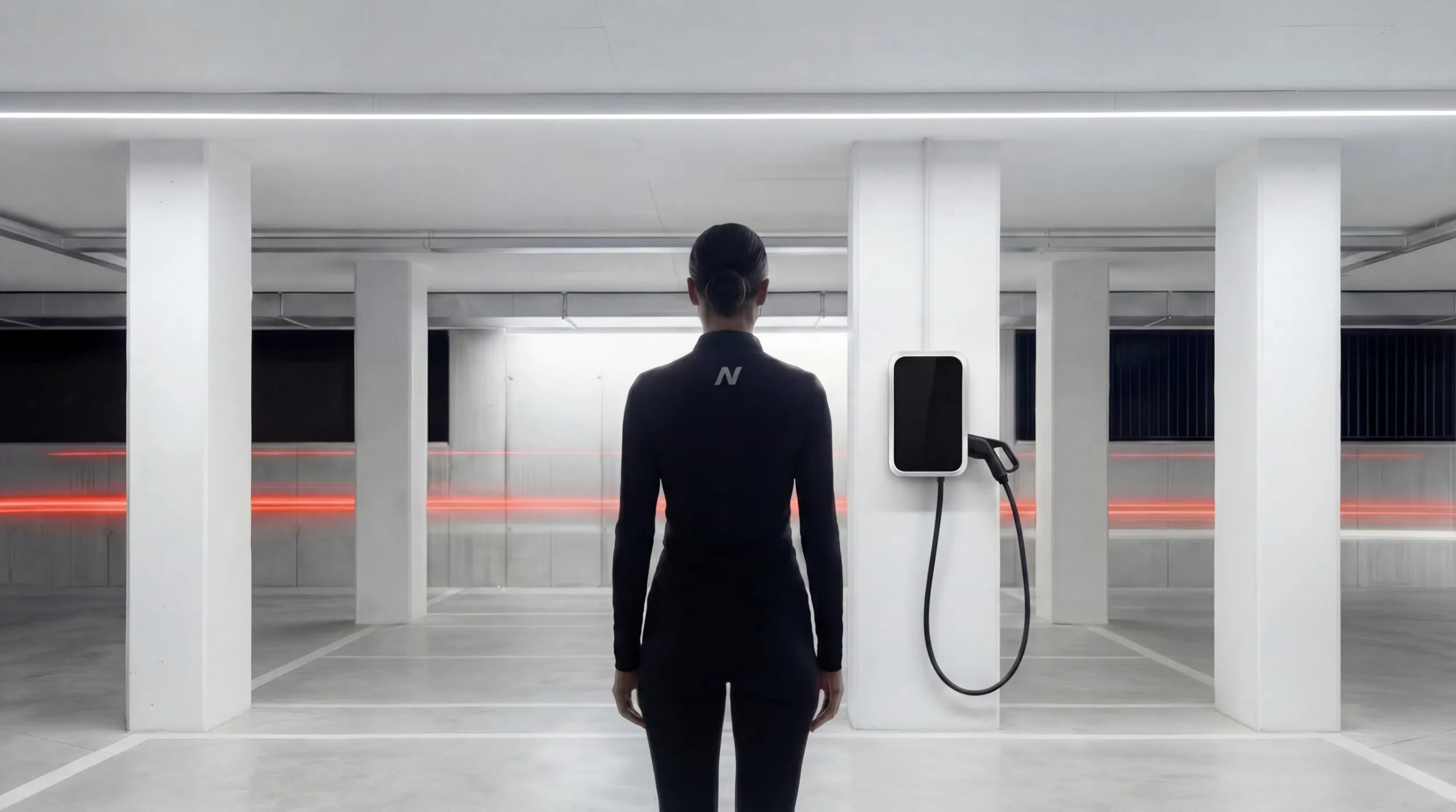 Instalación de cargador en garaje